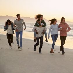 vacances scolaires en groupe à la mer
